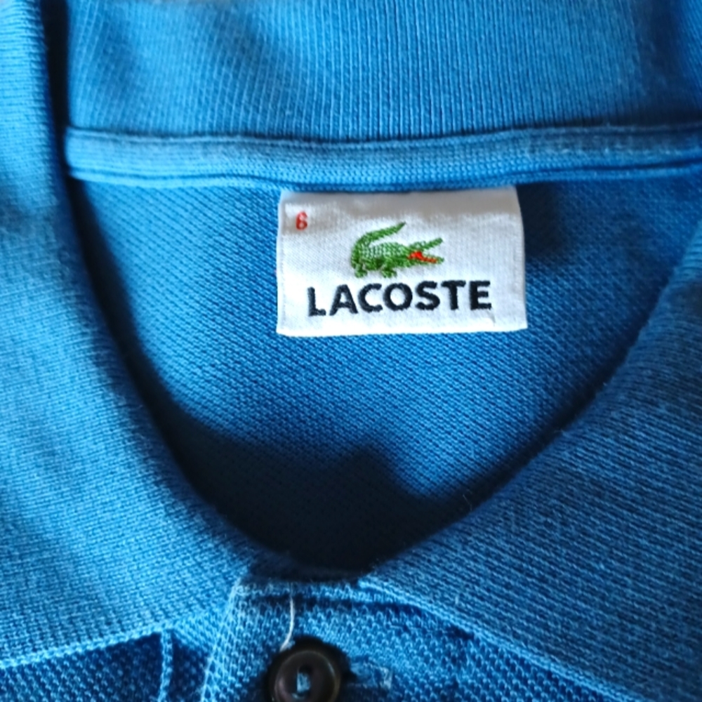 Lacoste | Men's Blue Polo XL-6